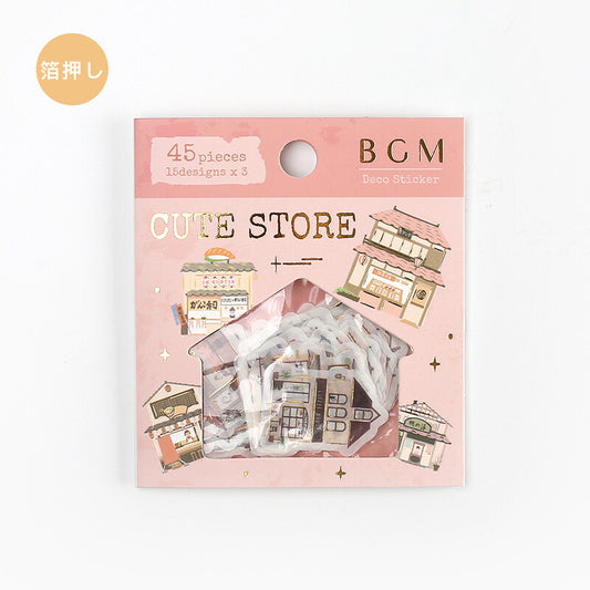 BGM Flake Sticker - Cute Store