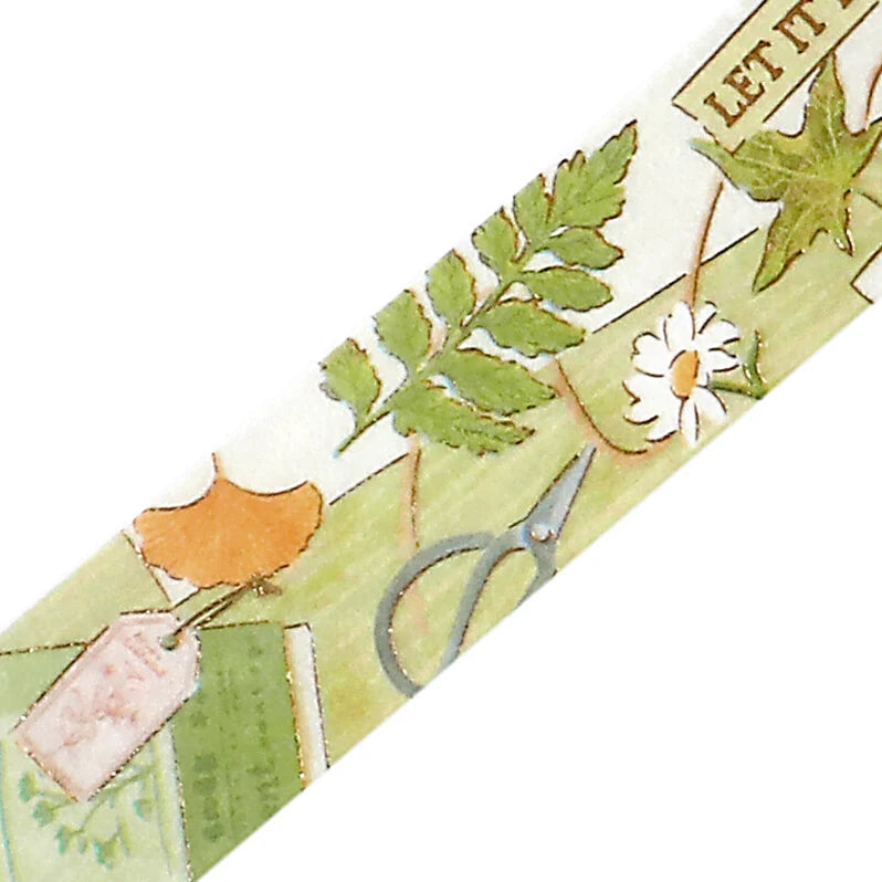 BGM My Desk Washi Tape - Botanist