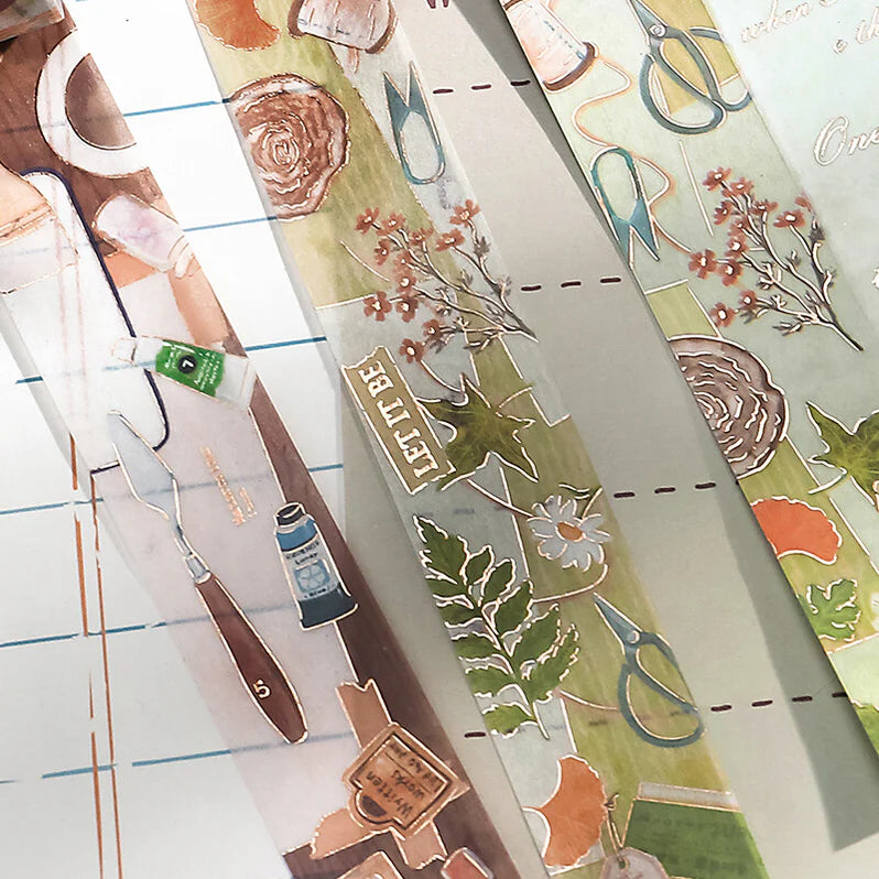 BGM My Desk Washi Tape - Botanist