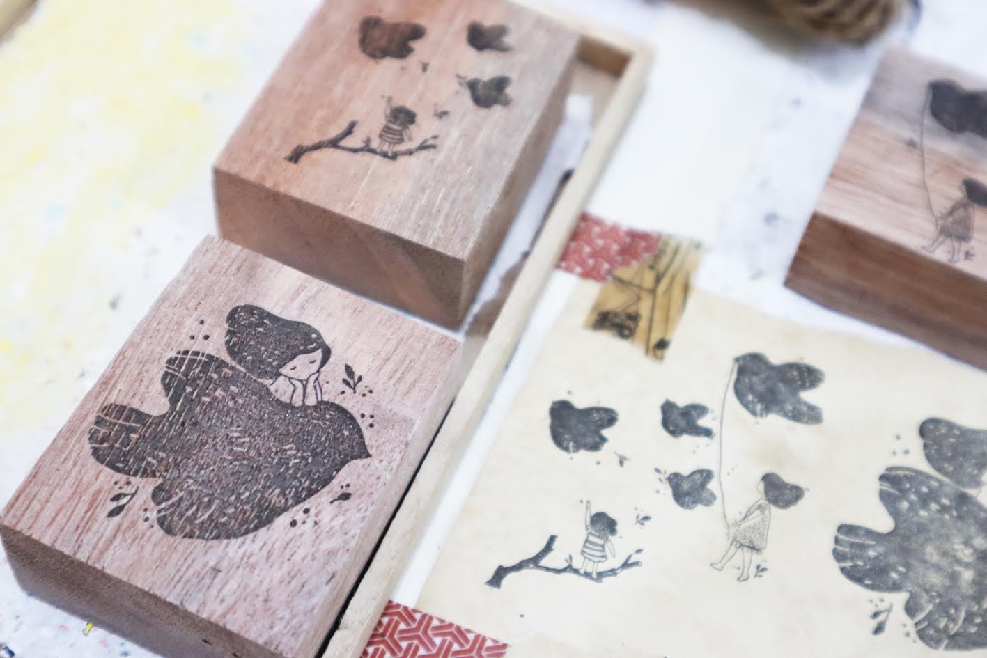 Black Milk Project Rubber Stamp | Bird Series