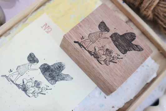 Black Milk Project Rubber Stamp | Bird Series: Charm