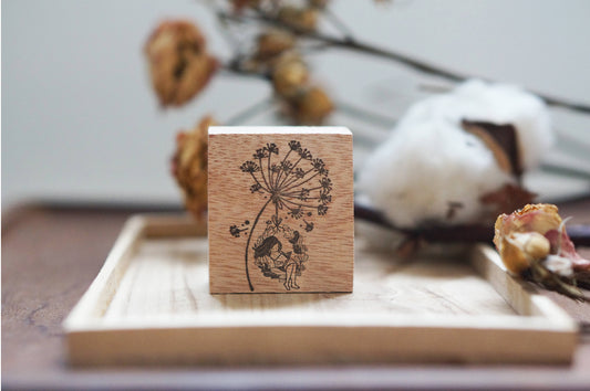 Black Milk Project Rubber Stamp - Dandelion Swing