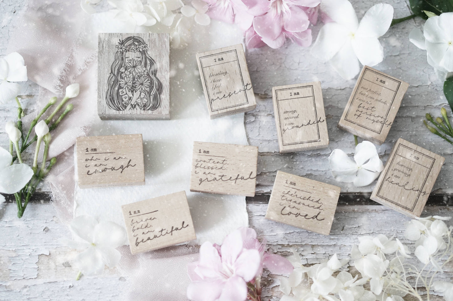 Black Milk Project Rubber Stamp | I Am Series: Beautiful