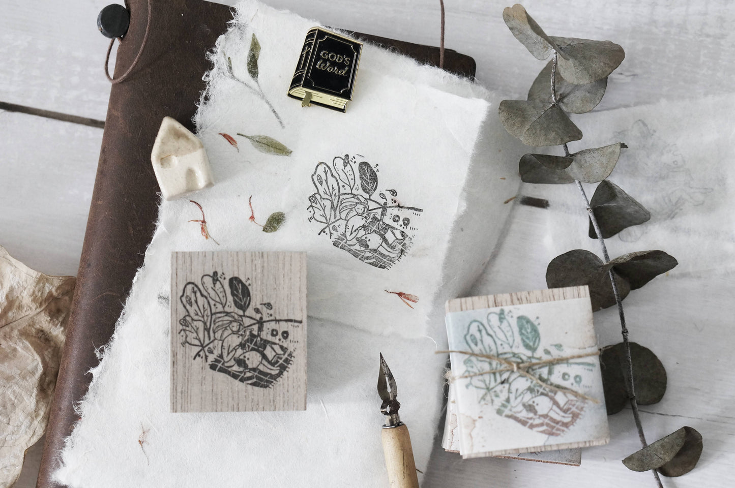 Black Milk Project Rubber Stamp | Me Time Series: Picnic