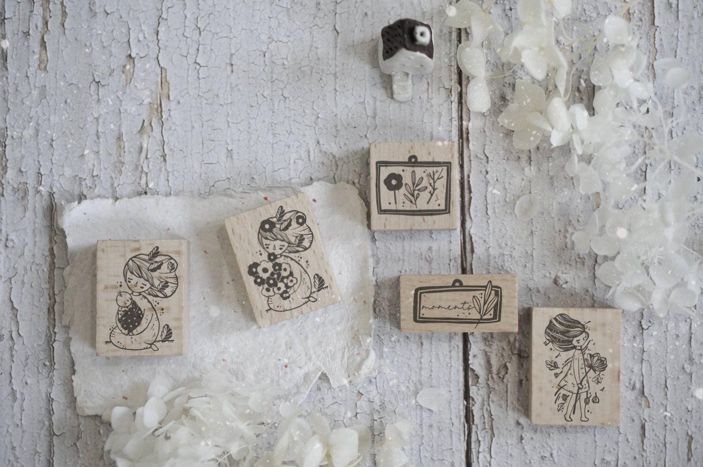 Black Milk Project Rubber Stamp | Moments II Series: Breeze