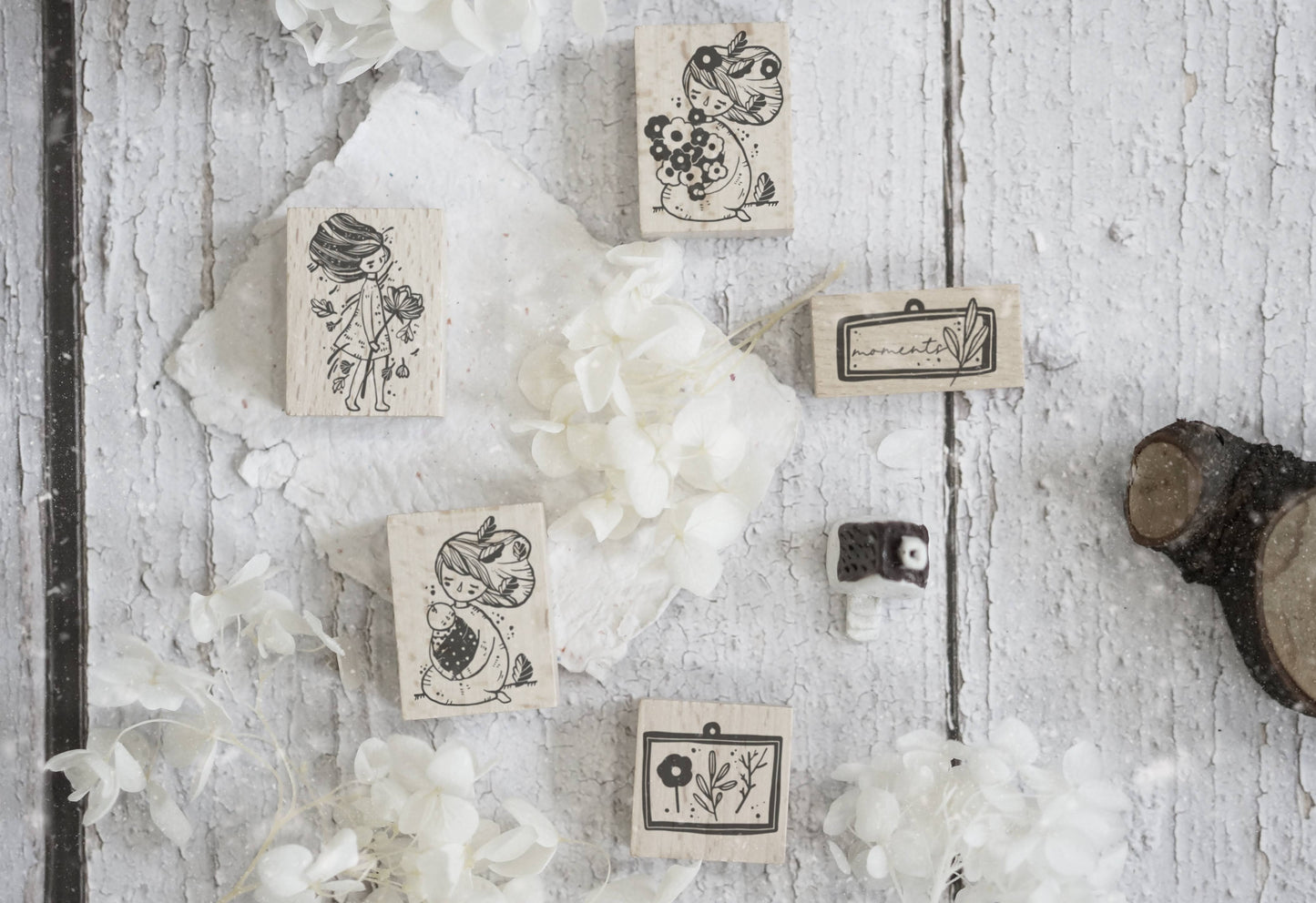 Black Milk Project Rubber Stamp | Moments II Series: Breeze