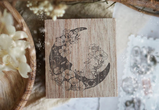 Black Milk Project Rubber Stamp - Moon Rabbit