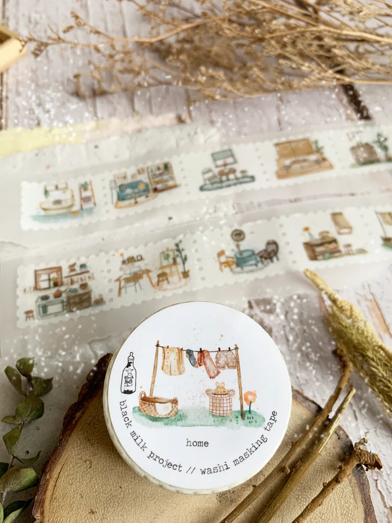 Black Milk Project Washi Tape - Home Sweet Home