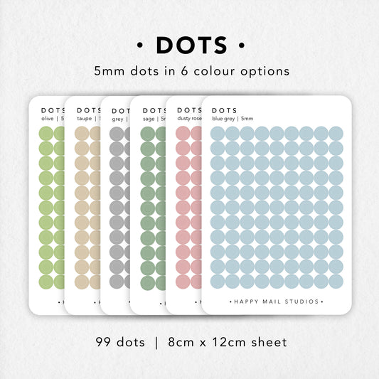 Dots Stickers Stickers