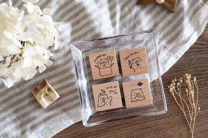 Eileen Tai Rubber Stamp | Beary Ordinary Days - Look At This