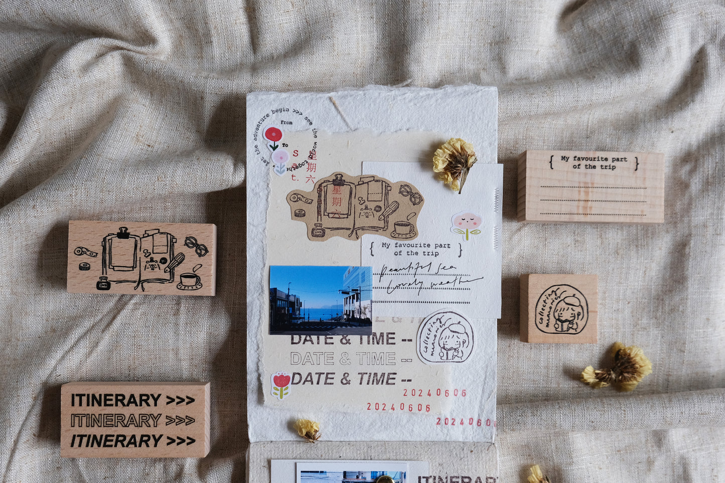 Eileen Tai Rubber Stamp | Travel Journaling Series - My Favourite Part Of The Trip