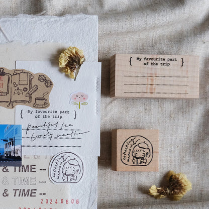 Eileen Tai Rubber Stamp | Travel Journaling Series - My Favourite Part Of The Trip