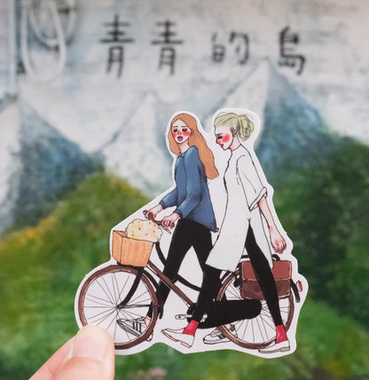 La Dolce Vita Sticker Set With Tin Box (Die Cut) - You And Me