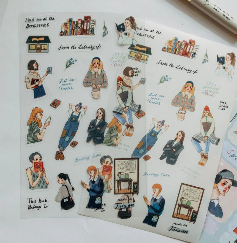 La Dolce Vita Sticker Sheet - Life In A Bookstore