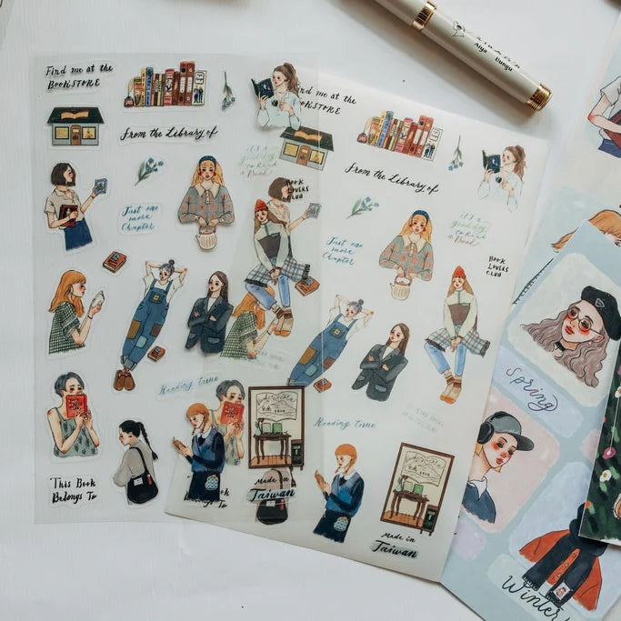 La Dolce Vita Sticker Sheet - Life In A Bookstore