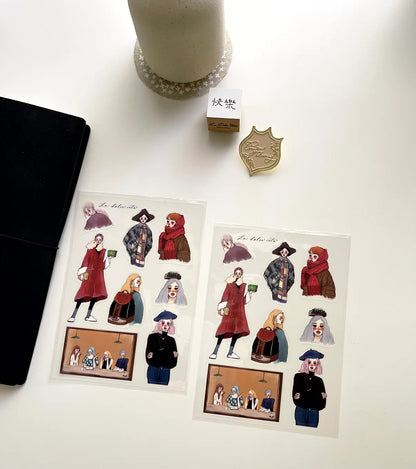 La Dolce Vita Sticker Sheet - Winter Come