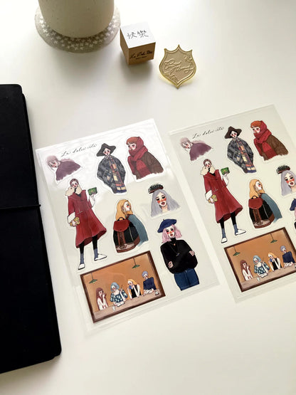 La Dolce Vita Sticker Sheet - Winter Come