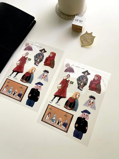 La Dolce Vita Sticker Sheet - Winter Come