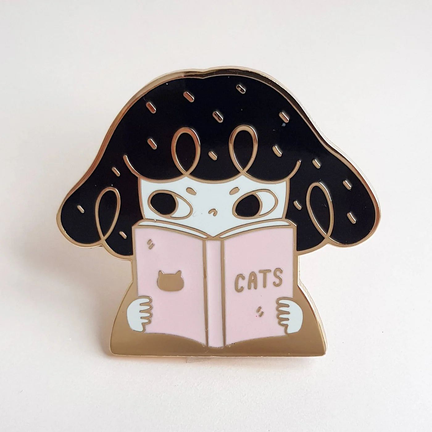 Lovesoup Enamel Pin - Reading Pepper