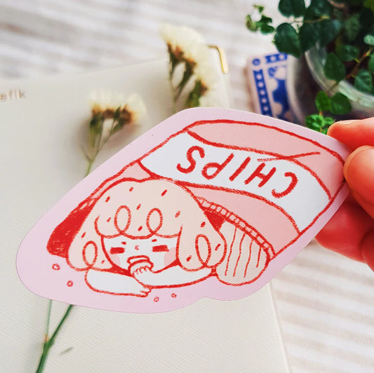 Lovesoup Vinyl Sticker - Chips