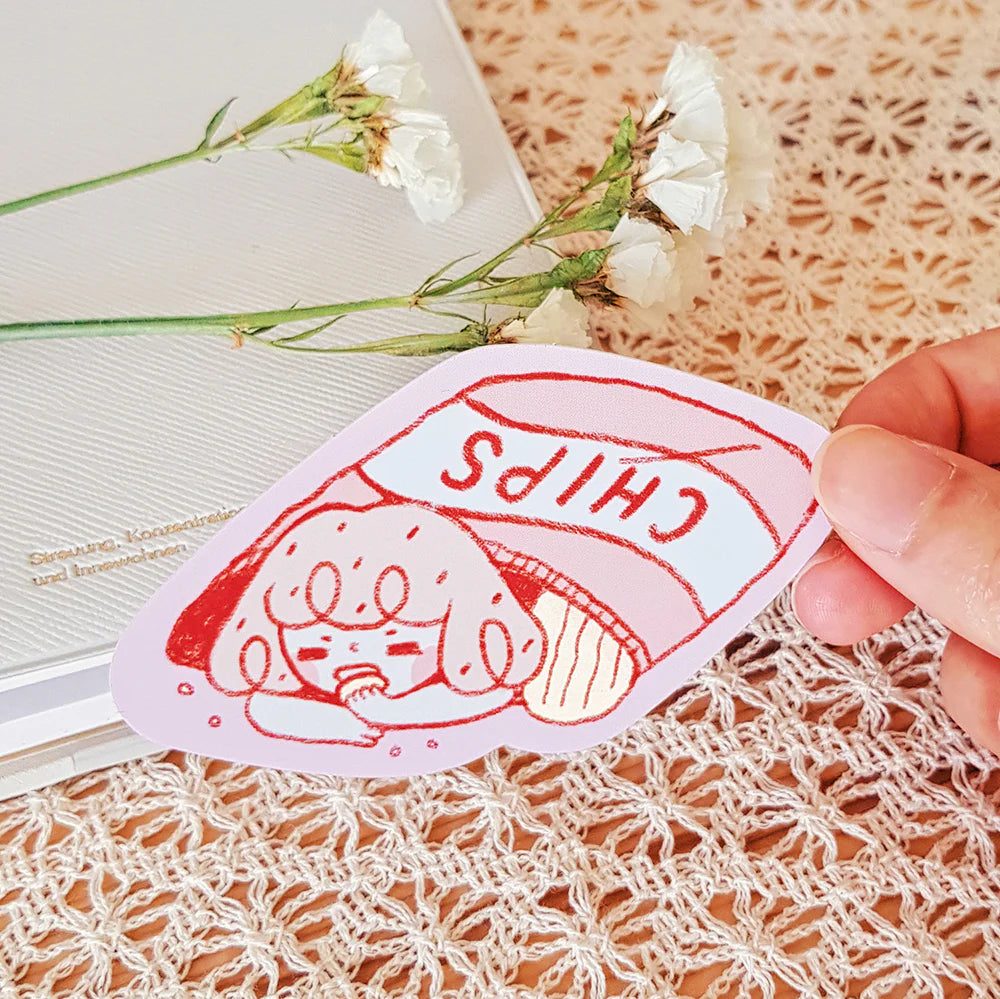 Lovesoup Vinyl Sticker - Chips