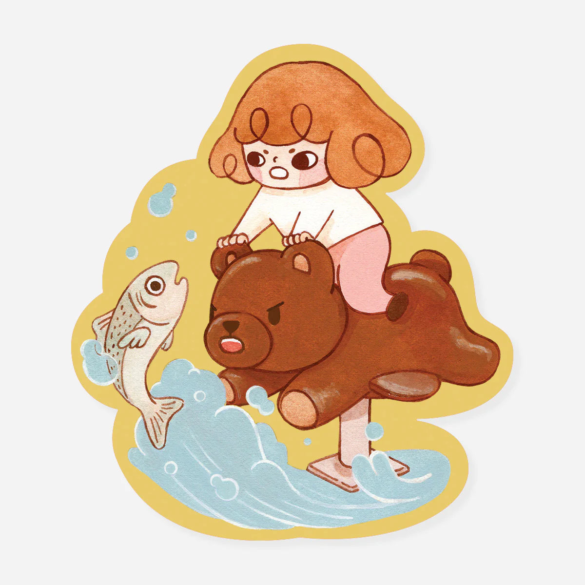 Lovesoup Vinyl Sticker - Gone Fishing