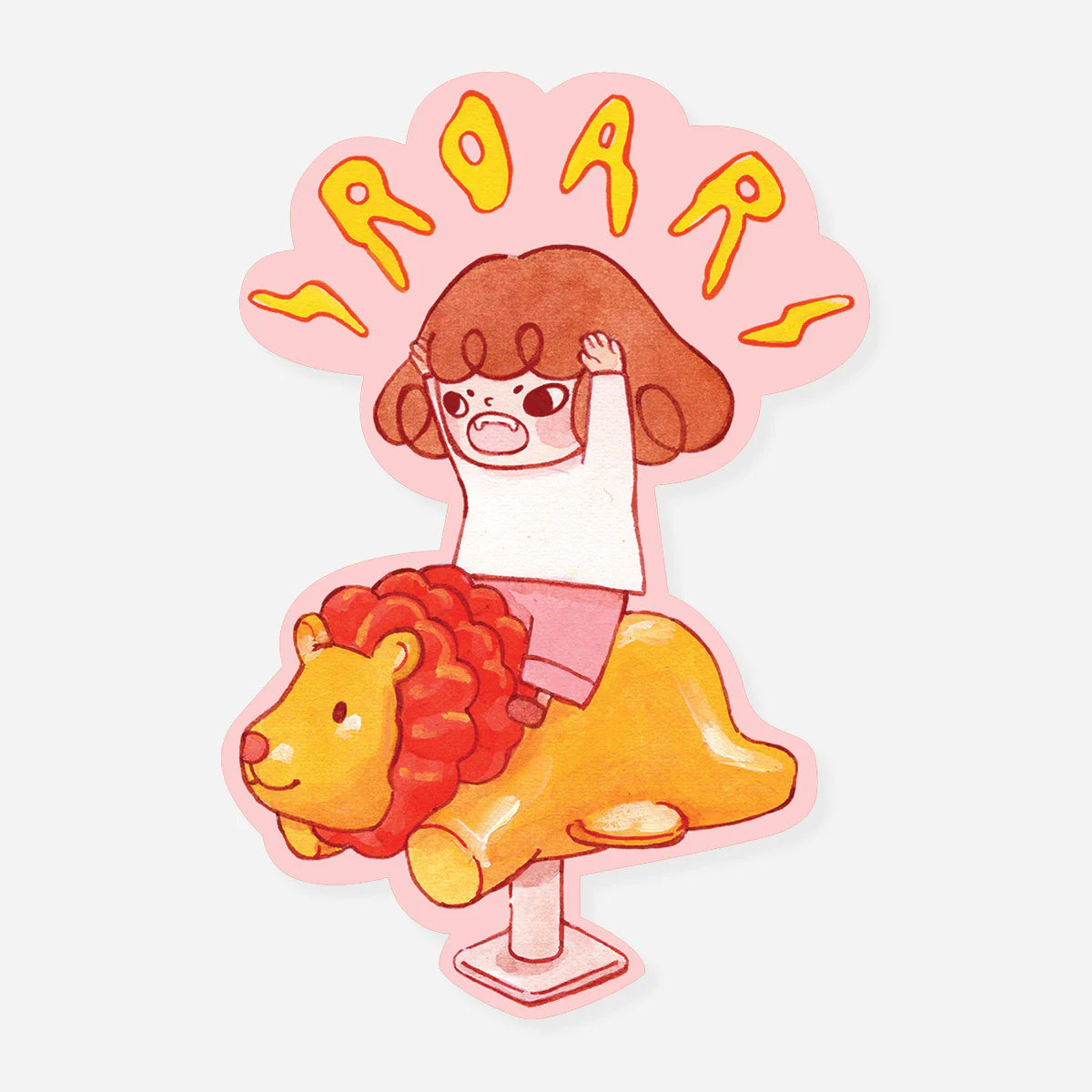 Lovesoup Vinyl Sticker - Roar