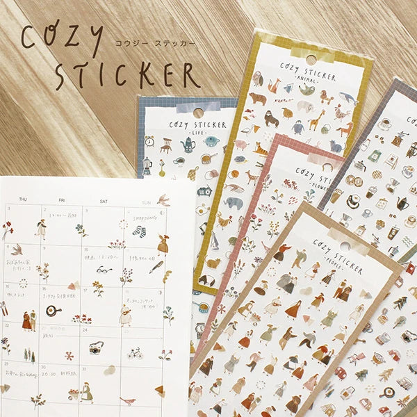 Mind Wave Cozy Sticker Sheets