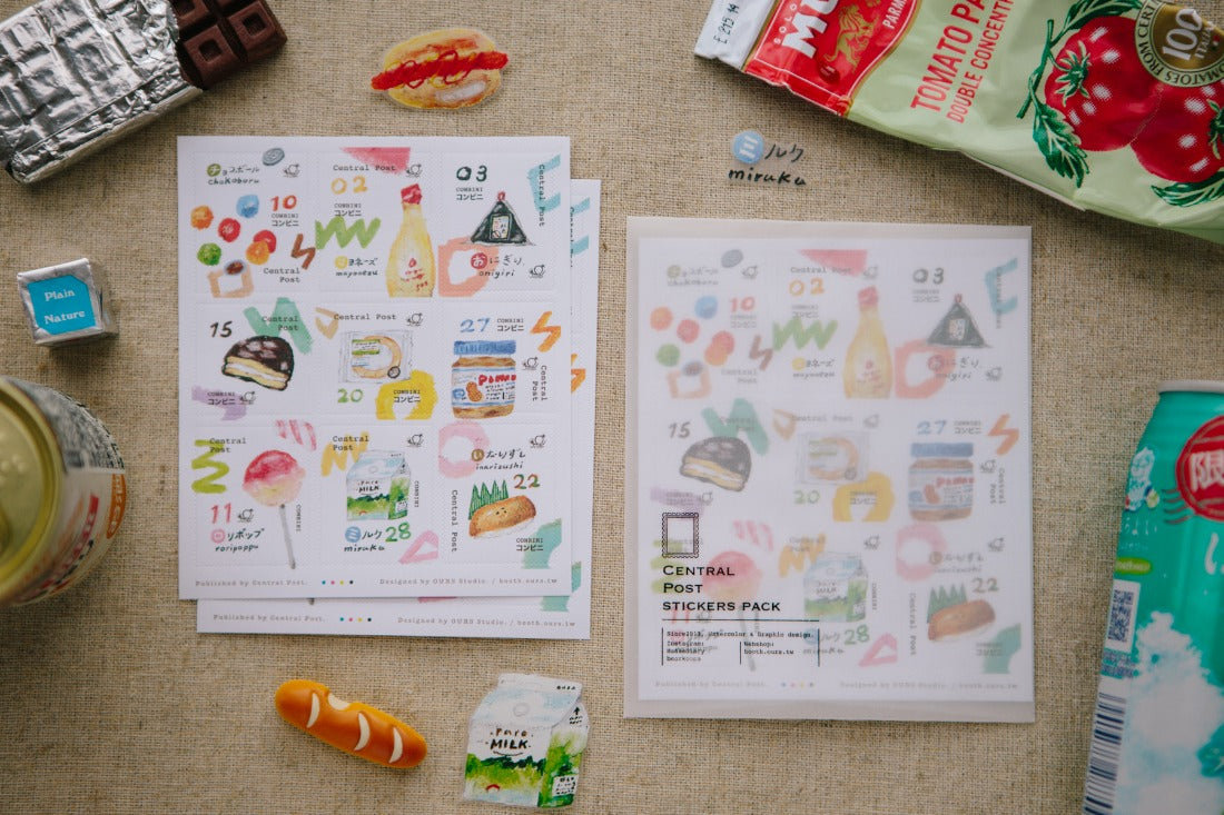 OURS Sticker Sheet - Convenience Store