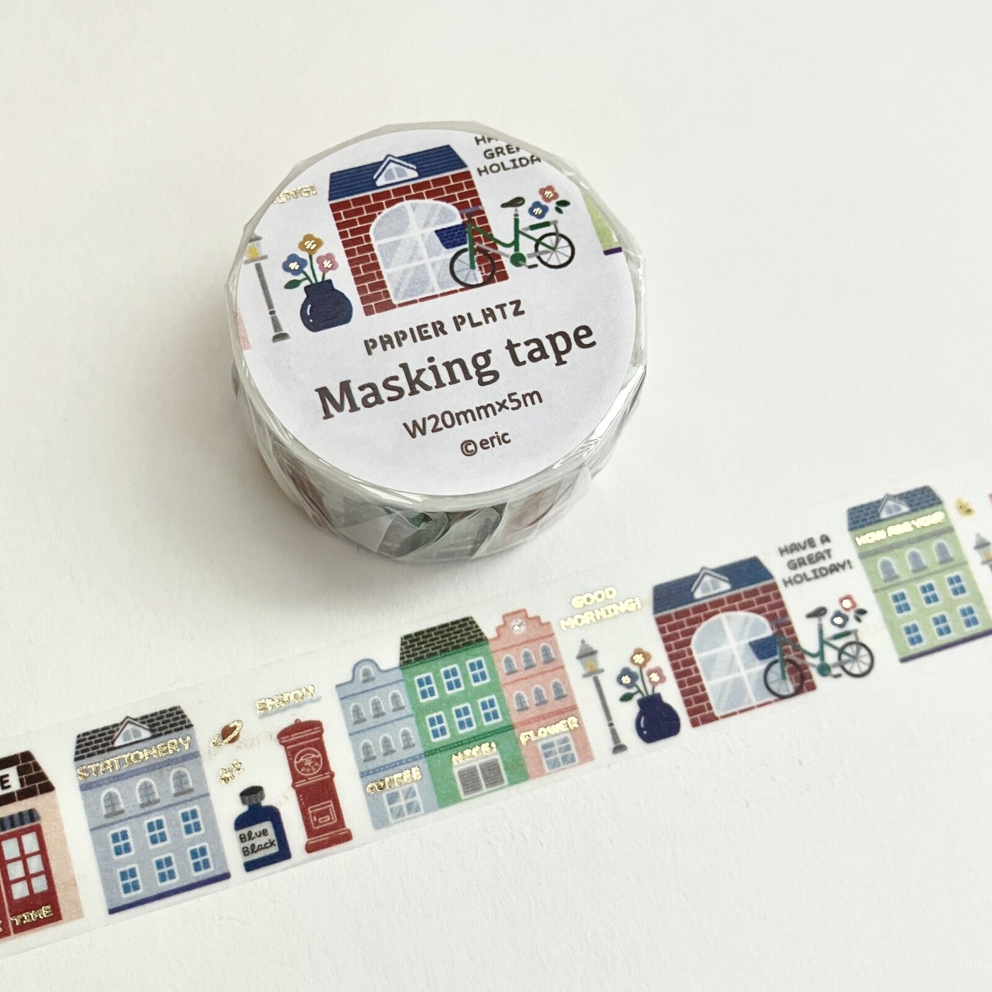 Papier Platz x Eric Small Things Washi Tape - Favourite Place