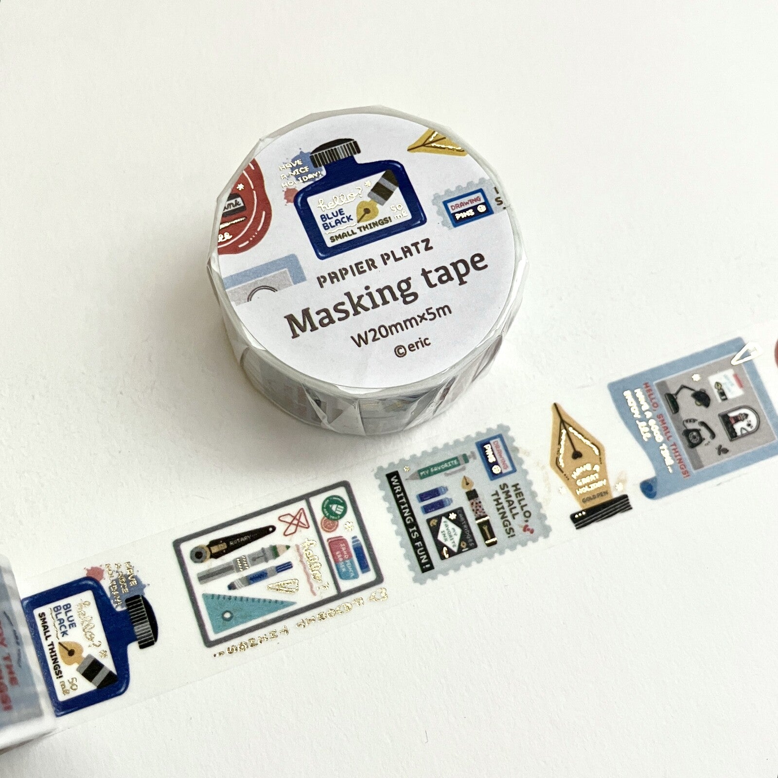 Papier Platz x Eric Small Things Washi Tape - Writing Utensils